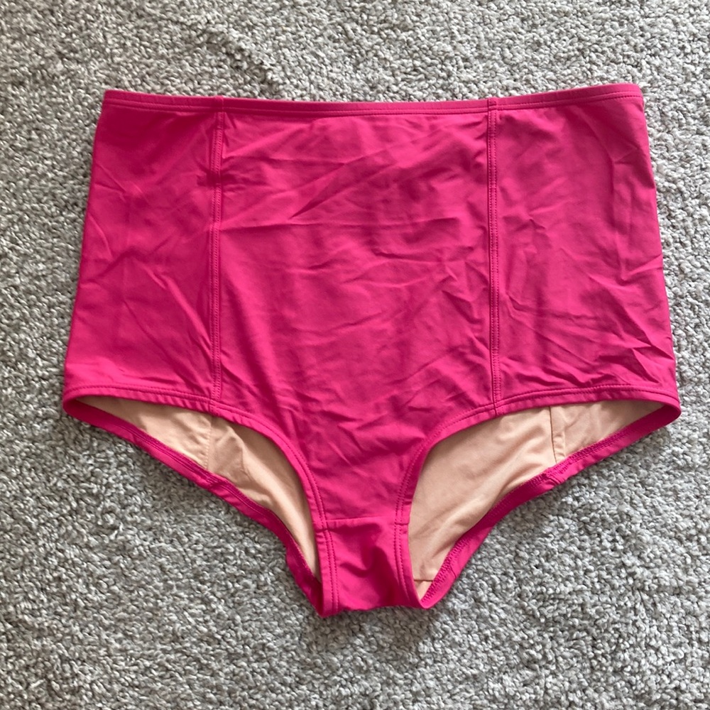 J. Crew High Rise Swim Bottoms